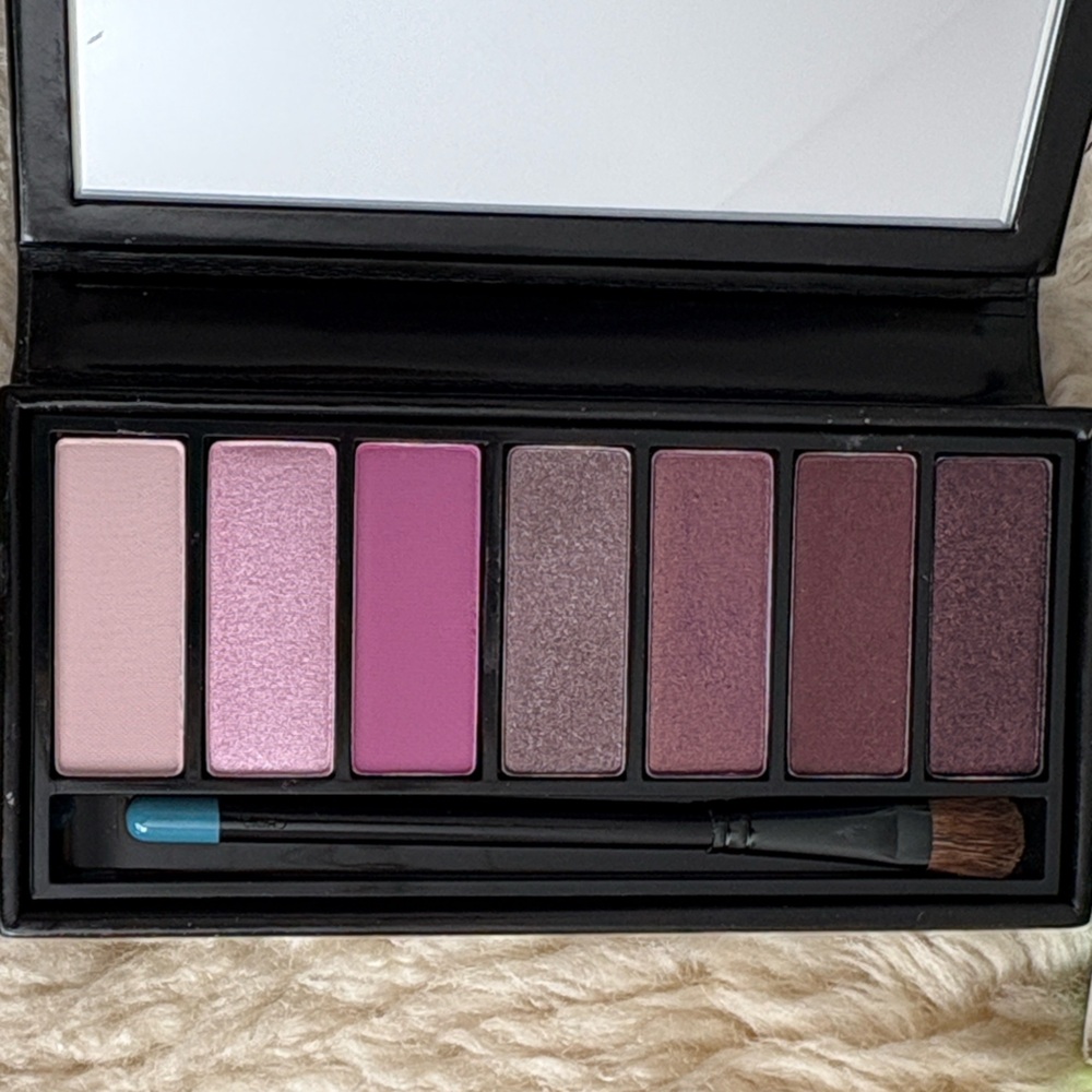 MAC Cosmetics Holidazzle 7 Pink Eyeshadow Palette RARE NEVER USED - Picture 5 of 7